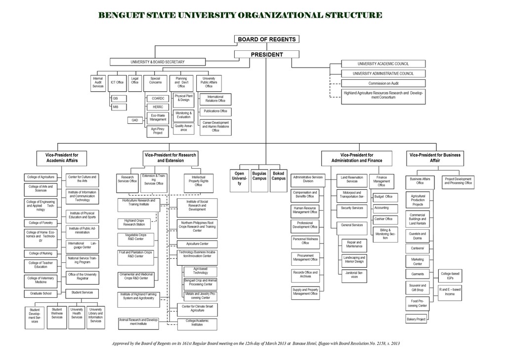 BSU Organizational Structure